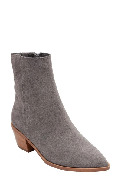 Shop Lisa Vicky Sunny-v Pointed Toe Bootie In Stone