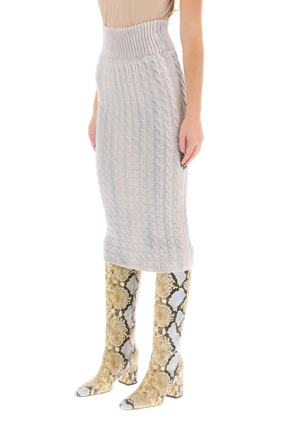 Shop Paloma Wool Droppo Cable Knit Skirt