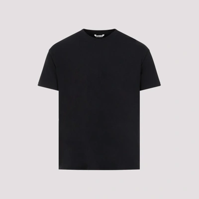 Shop Auralee Seamless Crew Neck T-shirt In Black