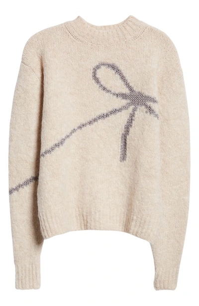 Paloma Wool Tana Intarsia-knit Jumper In Ecru