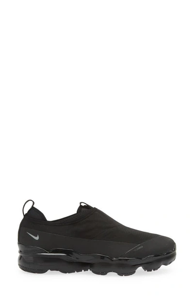 Shop Nike Gender Inclusive Air Vapormax Roam Slip-on Running Shoe In Black/ Metallic Silver/ Black