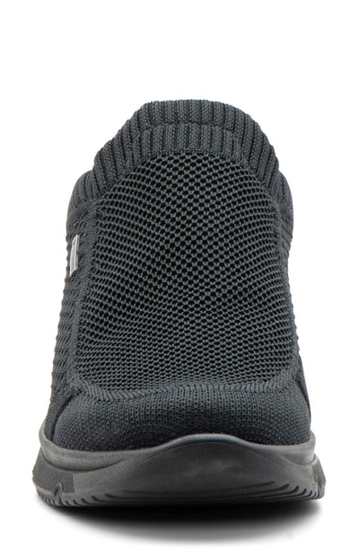 Shop Ara Nassau Waterproof Slip-on Sneaker In Black