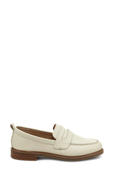 Shop Kelsi Dagger Brooklyn Lens Penny Loafer In Salt