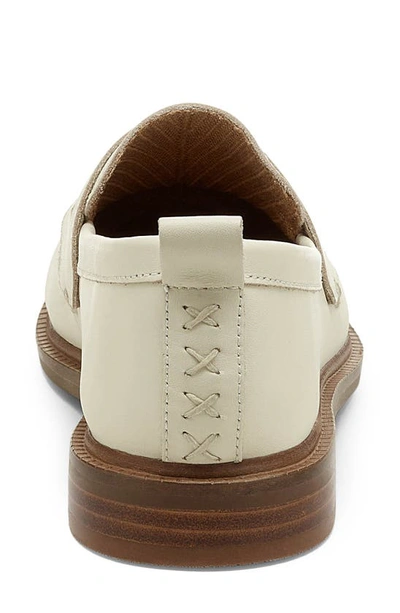 Kelsi Dagger Brooklyn Lens Penny Loafer In Salt