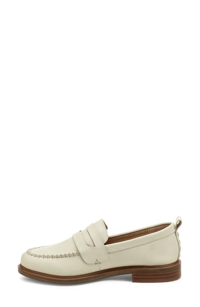 Kelsi Dagger Brooklyn Lens Penny Loafer In Salt
