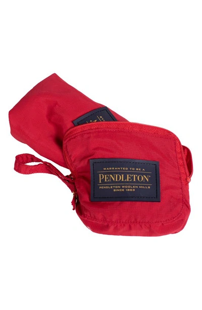 Shop Pendleton Dog Rain Coat In Red