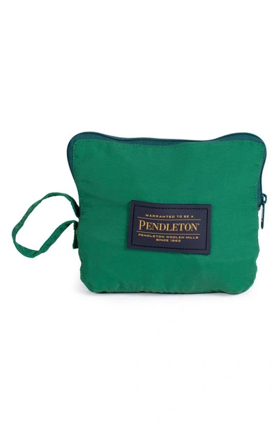Pendleton Dog Rain Coat In Green