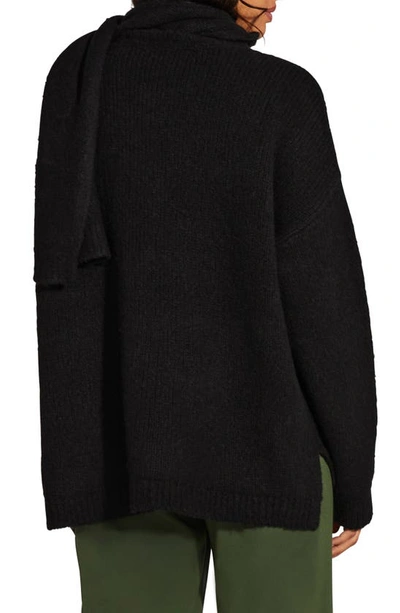 Shop Favorite Daughter The Jamie Sweater & Scarf Set In Black