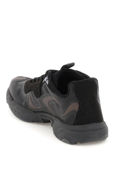 Shop Acne Studios Nylon Twill Sneakers Men In Black