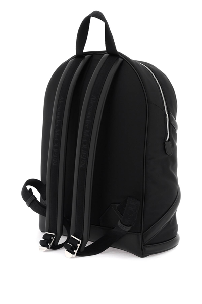 Shop Alexander Mcqueen Harness Backpack Men In Black