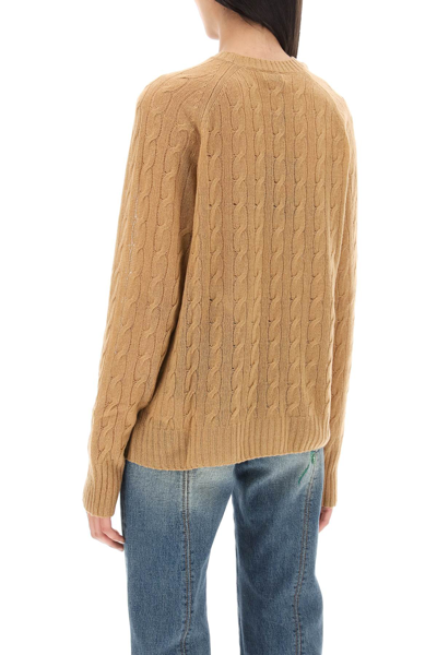 Shop Etro Cashmere Sweater With Pegasus Embroidery Women In Cream