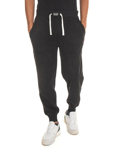 Shop Ralph Lauren Overalls Trousers In Black