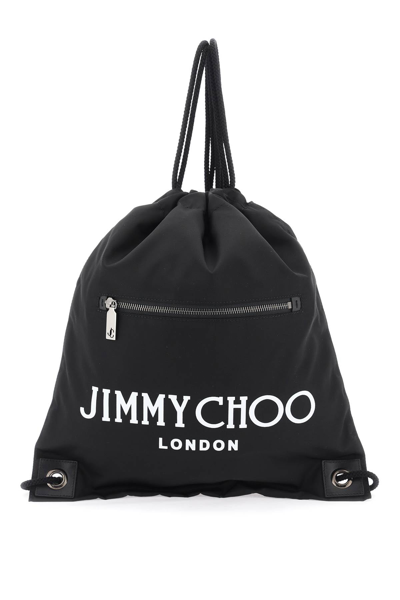 Shop Jimmy Choo 'joshu' Backpack Men In Black