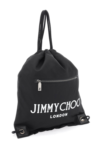 Shop Jimmy Choo 'joshu' Backpack Men In Black