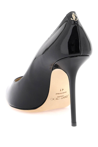 Shop Jimmy Choo Patent Love 100 Pumps Women In Black