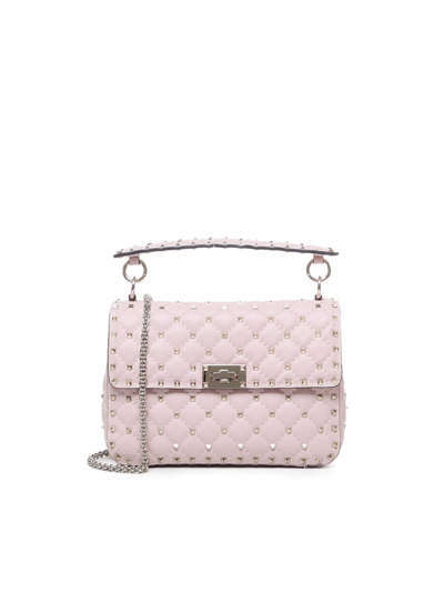 Valentino Garavani Borsa Media Con Catena Rockstud Spike In