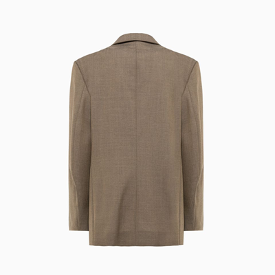 Shop Lemaire Jacket In Grey