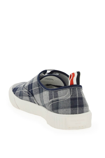 Shop Thom Browne Heritage Trainer Twill Sneakers Men In Multicolor