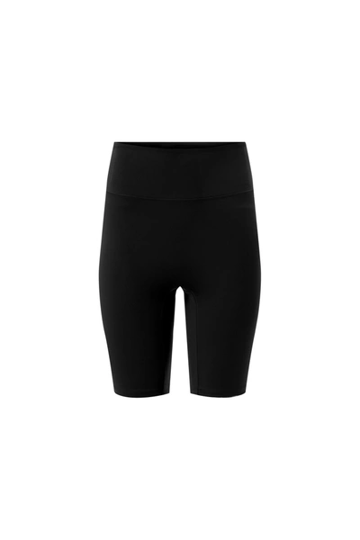 Girlfriend Collective Black Luxe High-rise Bike Short