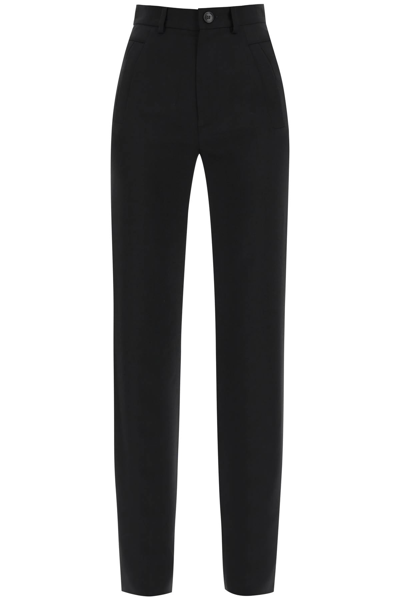 Shop Vivienne Westwood Ray Trousers In Wool Serge Women In Black