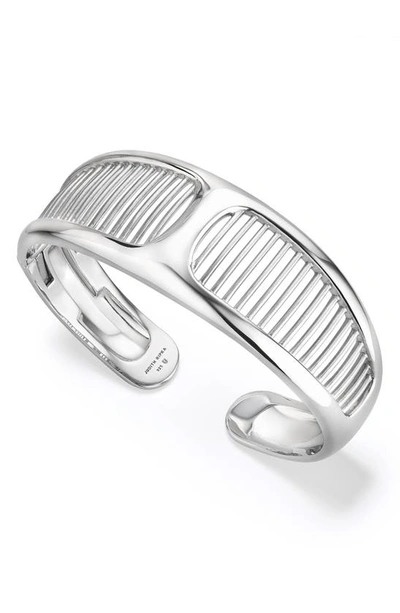 Shop Judith Ripka Cielo Cuff Bracelet In Silver