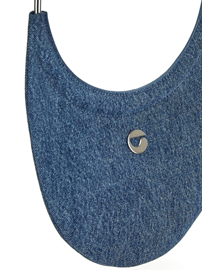 Shop Coperni Ring Swipe Bag In Blue