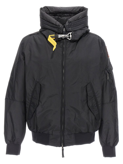 Shop Parajumpers Gobi Core Down Bomber Jacket In Black