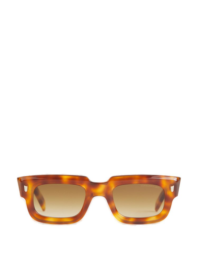 Shop Cutler And Gross Rectangular Frame Sunglasses In Multi
