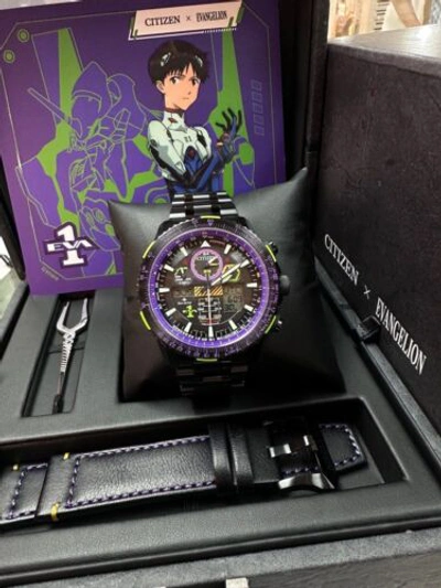 Pre-owned Citizen Promaster X Eva Jy8138-61e Limited Eco-drive Watch