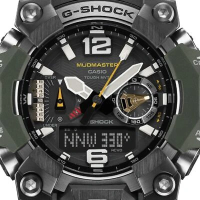 Pre-owned Casio Gwg-b1000-3ajf G-shock Master Of Mudmaster Bluetooth