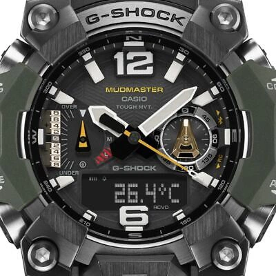Pre-owned Casio Gwg-b1000-3ajf G-shock Master Of Mudmaster Bluetooth
