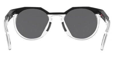 Pre-owned Oakley Hstn Oo9242 Sunglasses Matte Black Prizm Black Polarized Mirrored 52mm