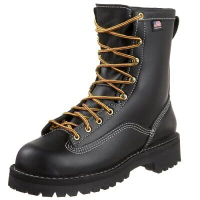 Pre-owned Danner Men's Super Rain Forest Uninsulated Work Boot, Black