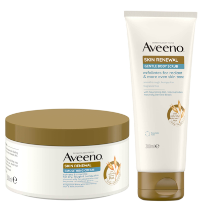 Shop Aveeno Skin Renewal Smoother Skin Body Duo