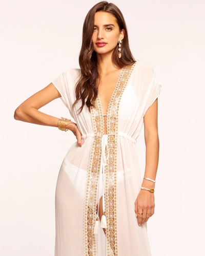 Shop Ramy Brook Kairi Coverup Maxi Dress In White