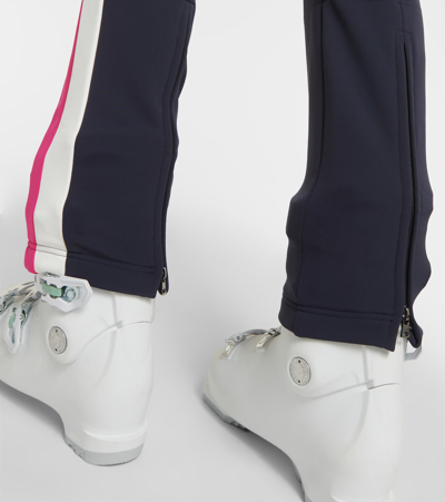 Bogner Talisha Colorblocked Ski Suit In Blue