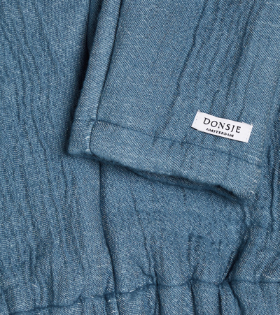 Shop Donsje Baby Sini Cotton-blend Pants In Blue