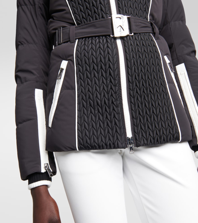 Shop Bogner Polly-d Ski Jacket In Black