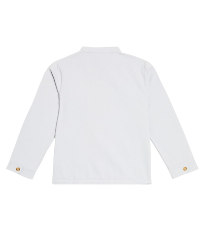 Donsje Vaap Cotton Shirt In Blue