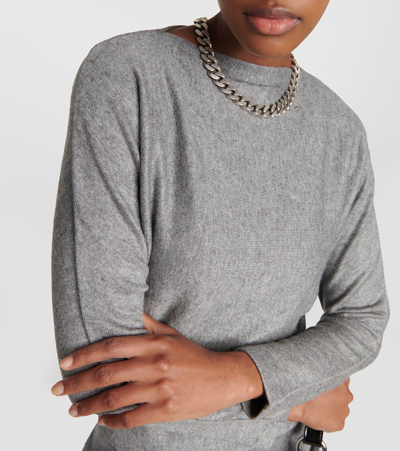 Vince Jersey Top In Grey