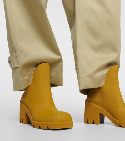Burberry Boot "marsh" In Yellow