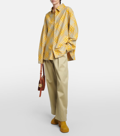 Burberry Boot "marsh" In Yellow