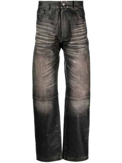 424 424 LEATHER TROUSERS 