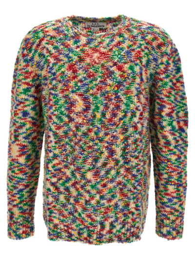 Shop Apc A.p.c. A.p.c. X Jw Anderson Sweater In Multicolor