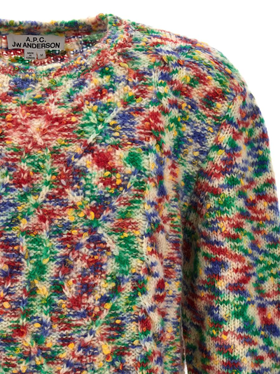 Shop Apc A.p.c. A.p.c. X Jw Anderson Sweater In Multicolor