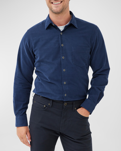 Rodd & Gunn Coal Stream Sports Fit Shirt In Indigo