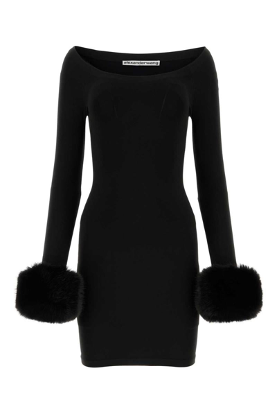 Shop Alexander Wang Dress In Black