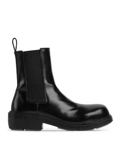Shop Bottega Veneta Boots Shoes In Black