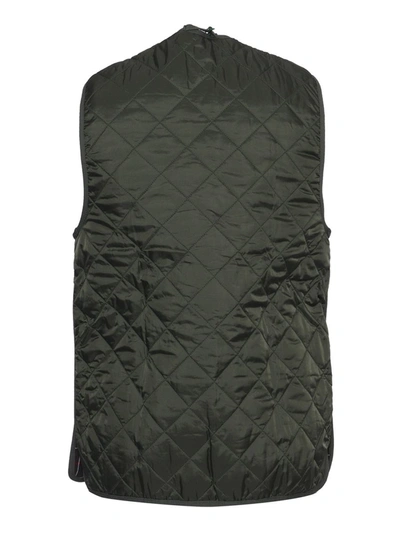 Shop Barbour Sleeveless Quilts In Green