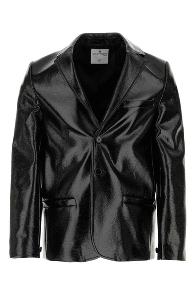 Shop Courrèges Courreges Jackets And Vests In Black